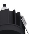 ROMBOK * Empotrable LED CCT Negro 8W IP65